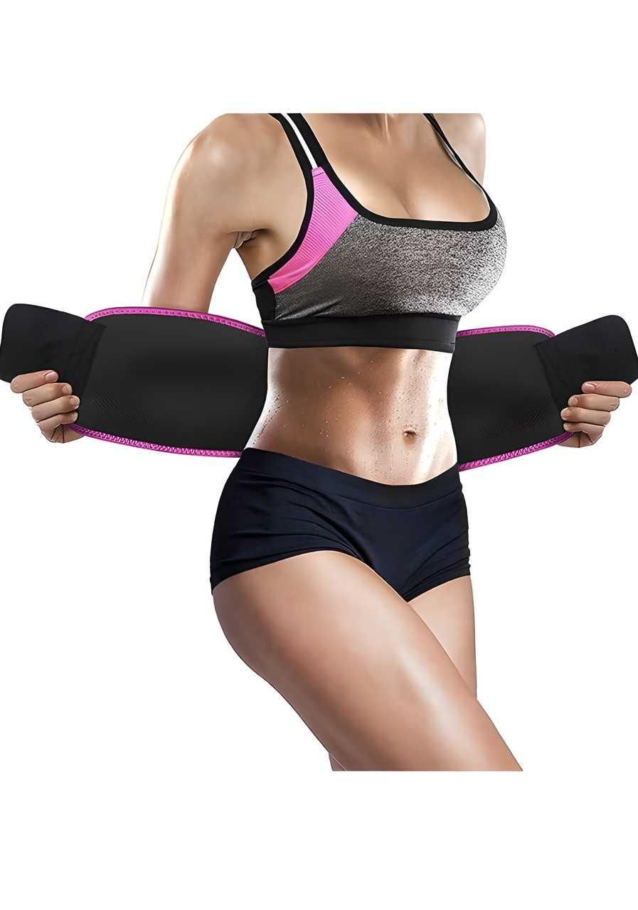 Premium Adjustable Waist Trimmer Belt | Sweat & Slimming Support for Workout & Weight Loss